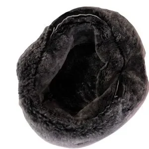 Owen Barry shearling bucket hat sheepskin lavender gray Owen Barry | Accessories | Owen Barry Shearling Bucket Hat  main image 4